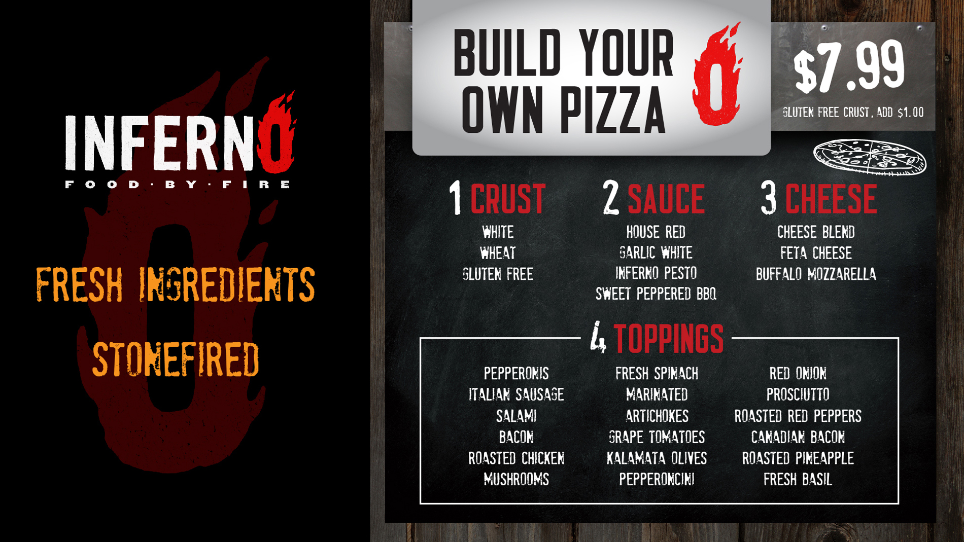     Inferno Menu 1-display