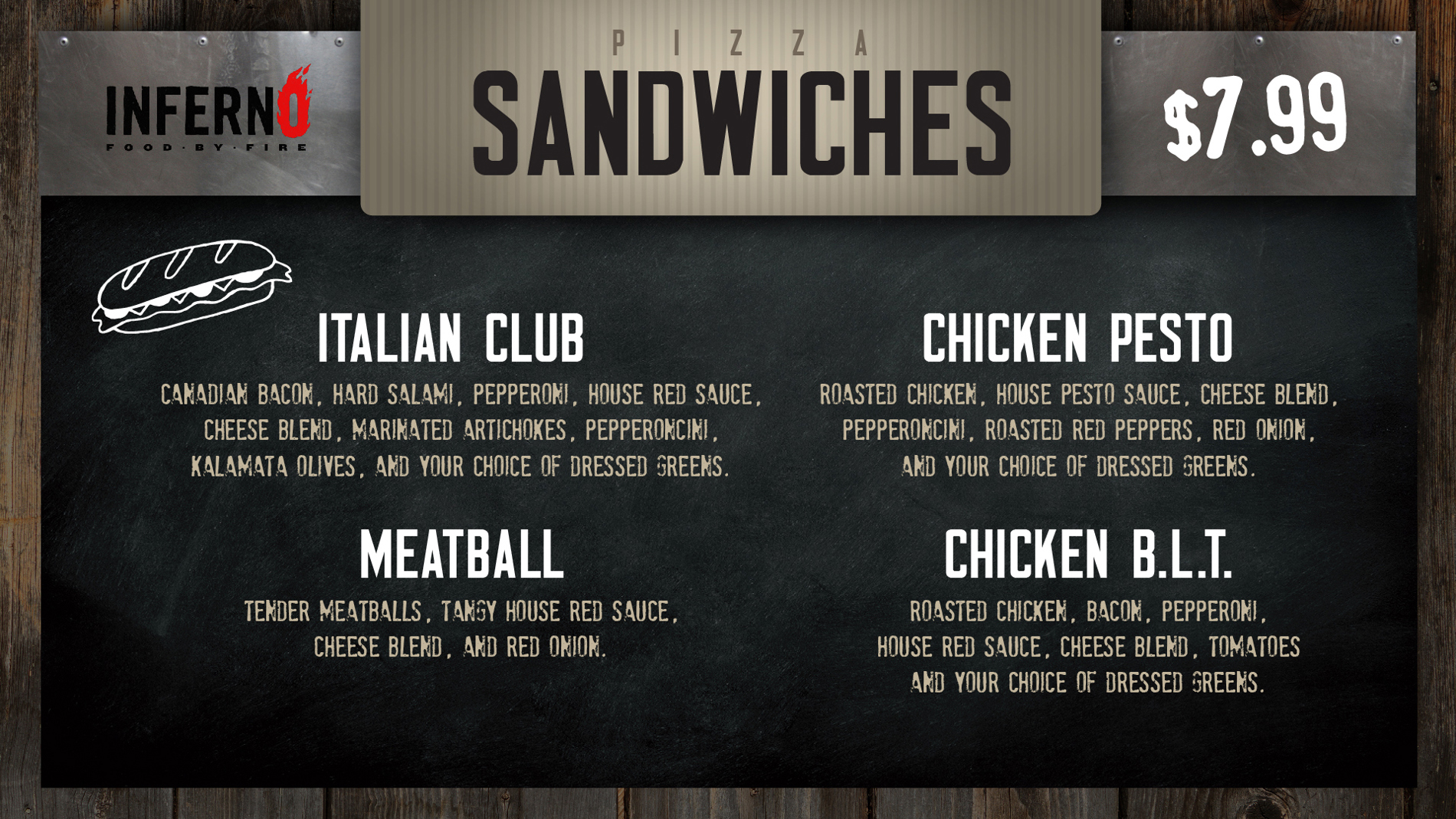     Inferno Menu 4-display