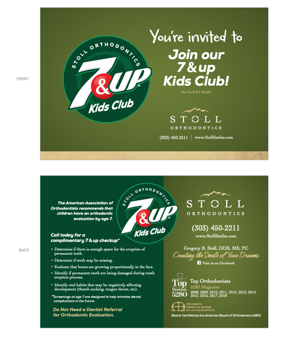     7-Up 4x6 flyer-display