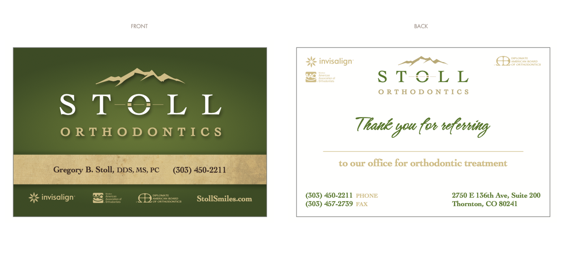     Business Referral -display