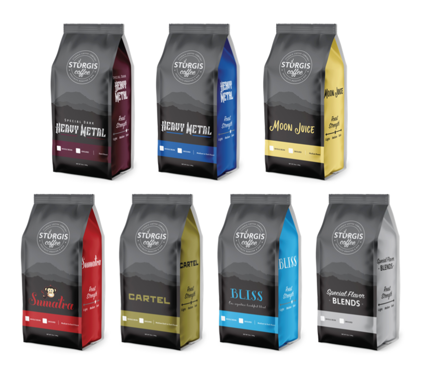     Coffee Bags-display